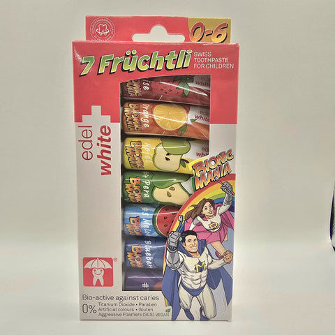 edel+white Kinderzahnpaste 7 Früchte