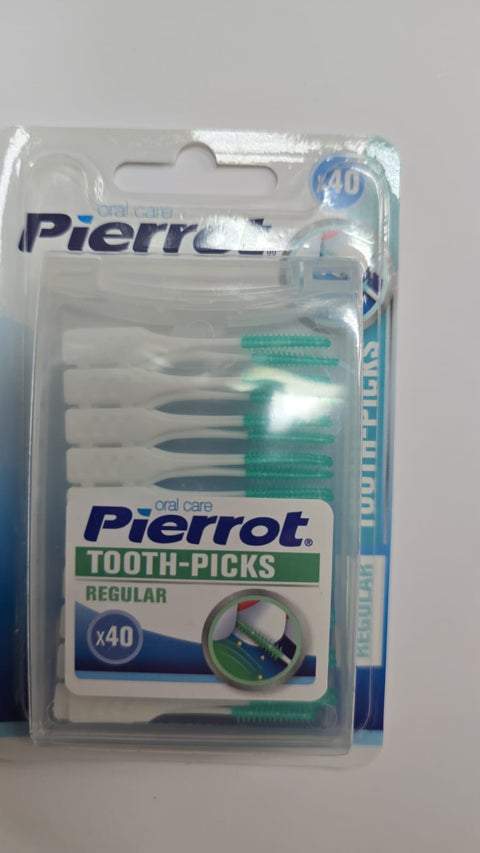 Pierrot Tooth-Picks – Interdentalreiniger (Regular, 40 Stück)