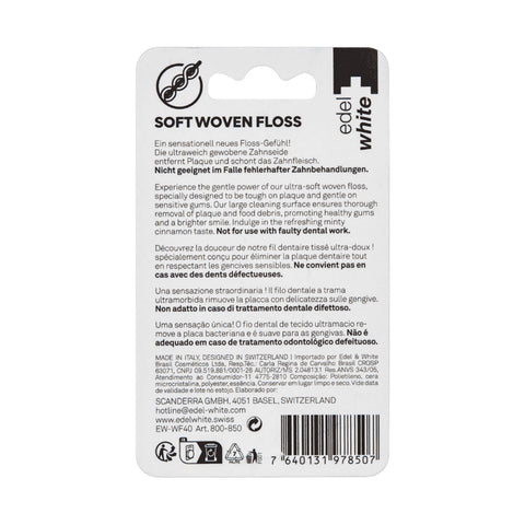 edel+white® Woven Comfort Zahnseide