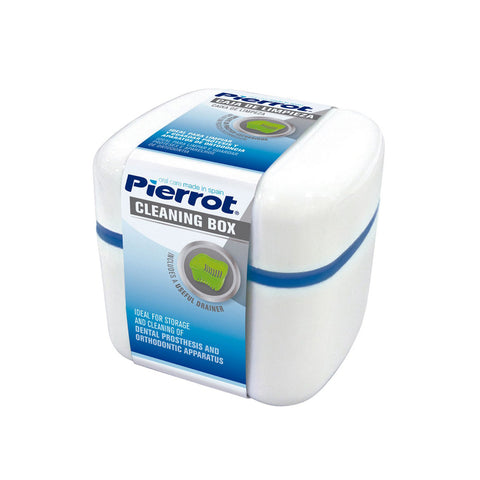 Pierrot Reinigungsbox für Prothesen, Schienen & Zahnspangen
