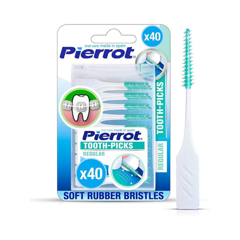 Pierrot Tooth-Picks – Interdentalreiniger (Regular, 40 Stück)